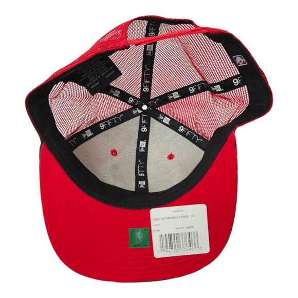 New Era 9Fifty Chicago Bulls Tie Dye Mesh Snapback Cap NBA Embroidered Hat NEW - Picture 5 of 14